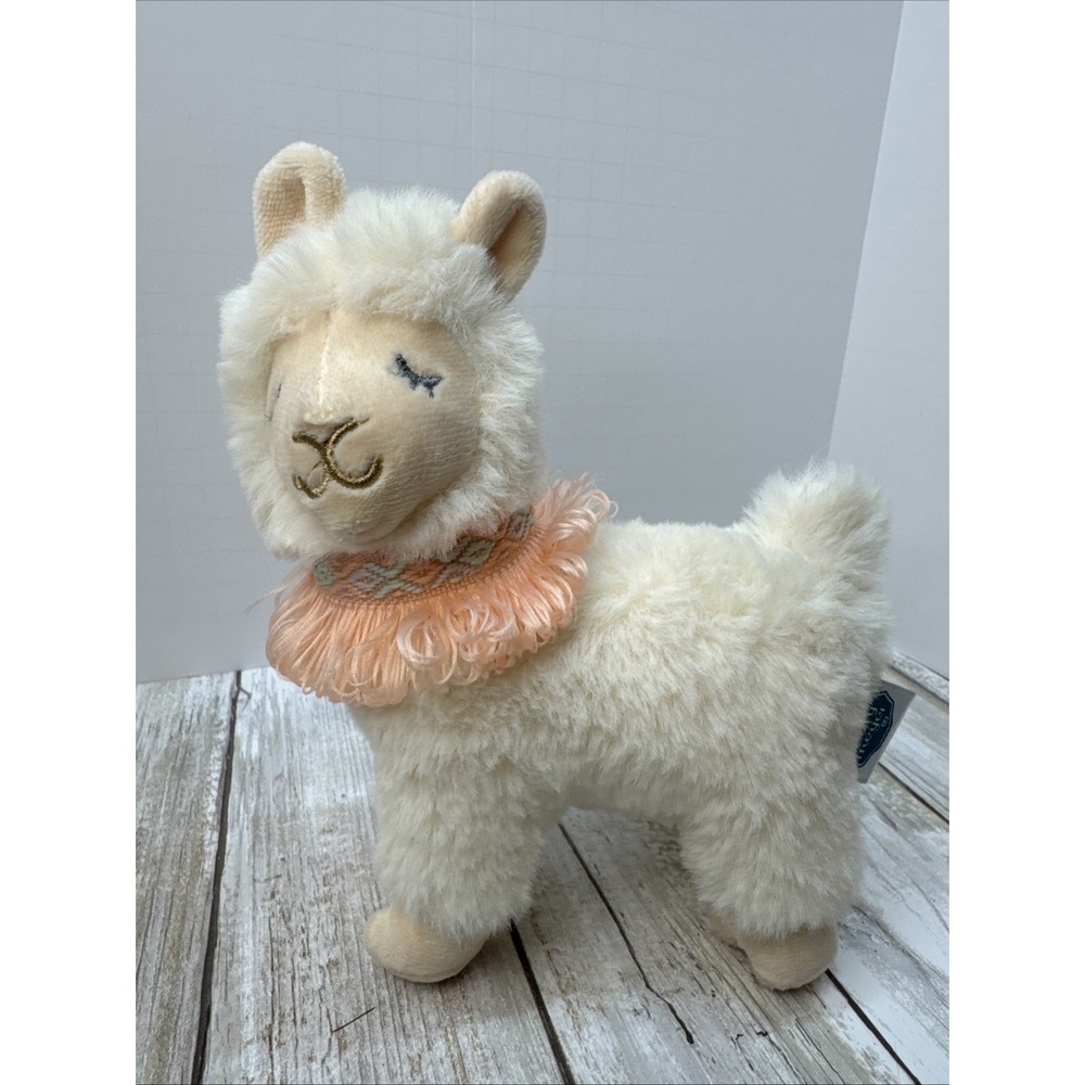 Mary Meyer Lexi Llama Lovey 6" Plush Cream SOFT Stuffed Animal Plush BABY TOY